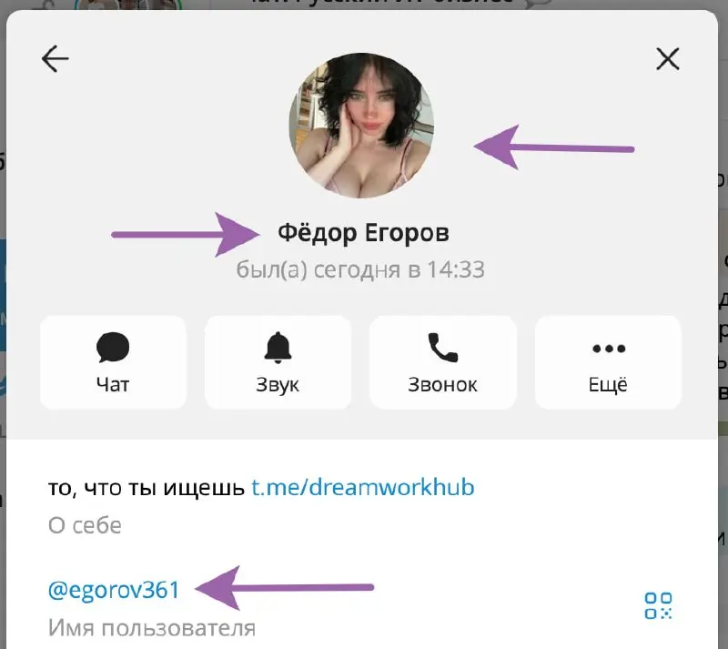 Как легко определить бота, который долбится в чат к каналу Телеграмм, чтобы начать либо спамить либо еще что-то делать...
Смотрим на аватарку (девушка), смотрим на имя - Федя | Сетка — социальная сеть от hh.ru