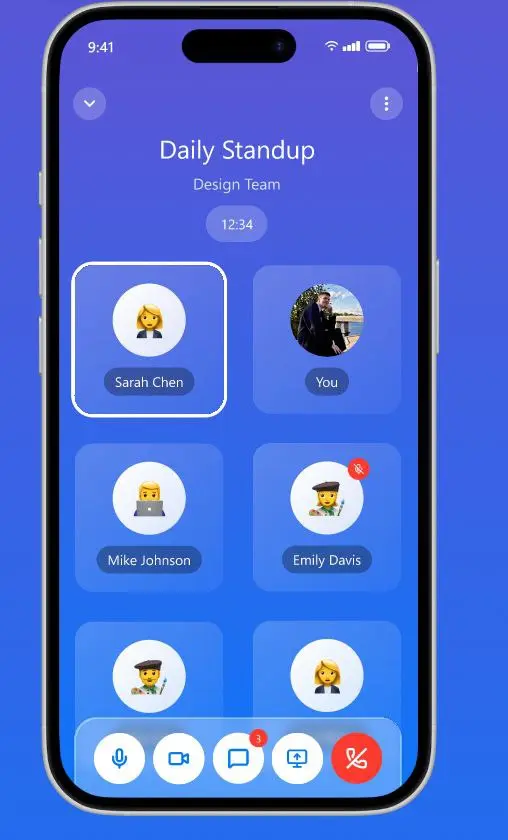 Дизайн Telegram Nodes | Сетка — социальная сеть от hh.ru
