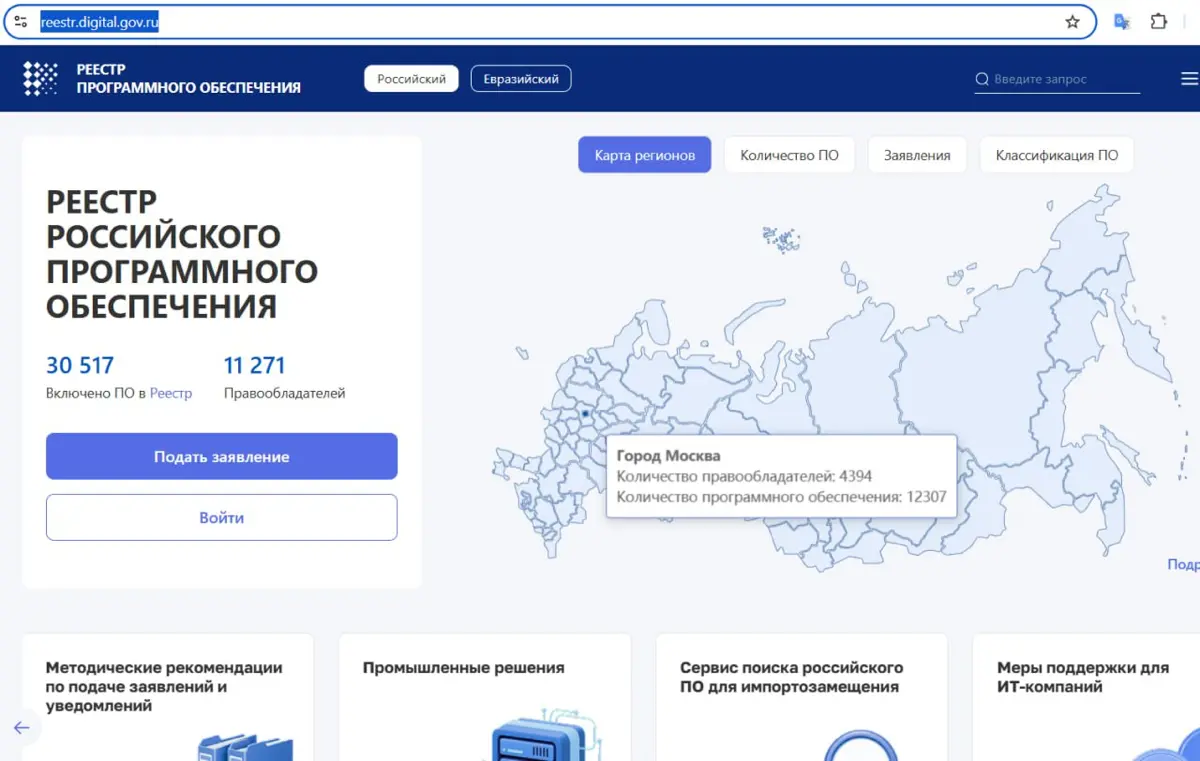 🇷🇺Реестр российского ПО: попасть в него проще, чем кажется | Сетка — социальная сеть от hh.ru