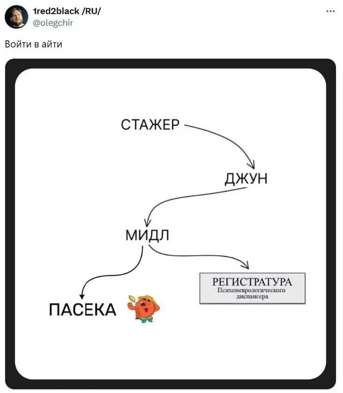 Весеннее обострение или выгорание? Что выберешь ты?
#мем | Сетка — социальная сеть от hh.ru