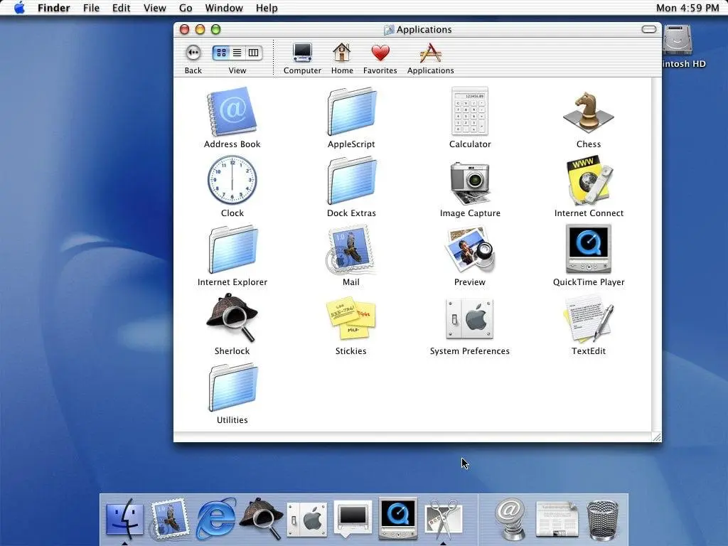 25 лет назад Apple выпустила систему Mac OS X. | Сетка — социальная сеть от hh.ru