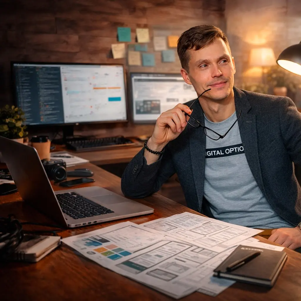 Сайт есть. Клиентов нет. Знакомо?
В 2026 году это уже не случайность — это закономерность.
Можно сделать аккуратный, современный сайт. Можно даже «как у конкурентов» | Сетка — социальная сеть от hh.ru