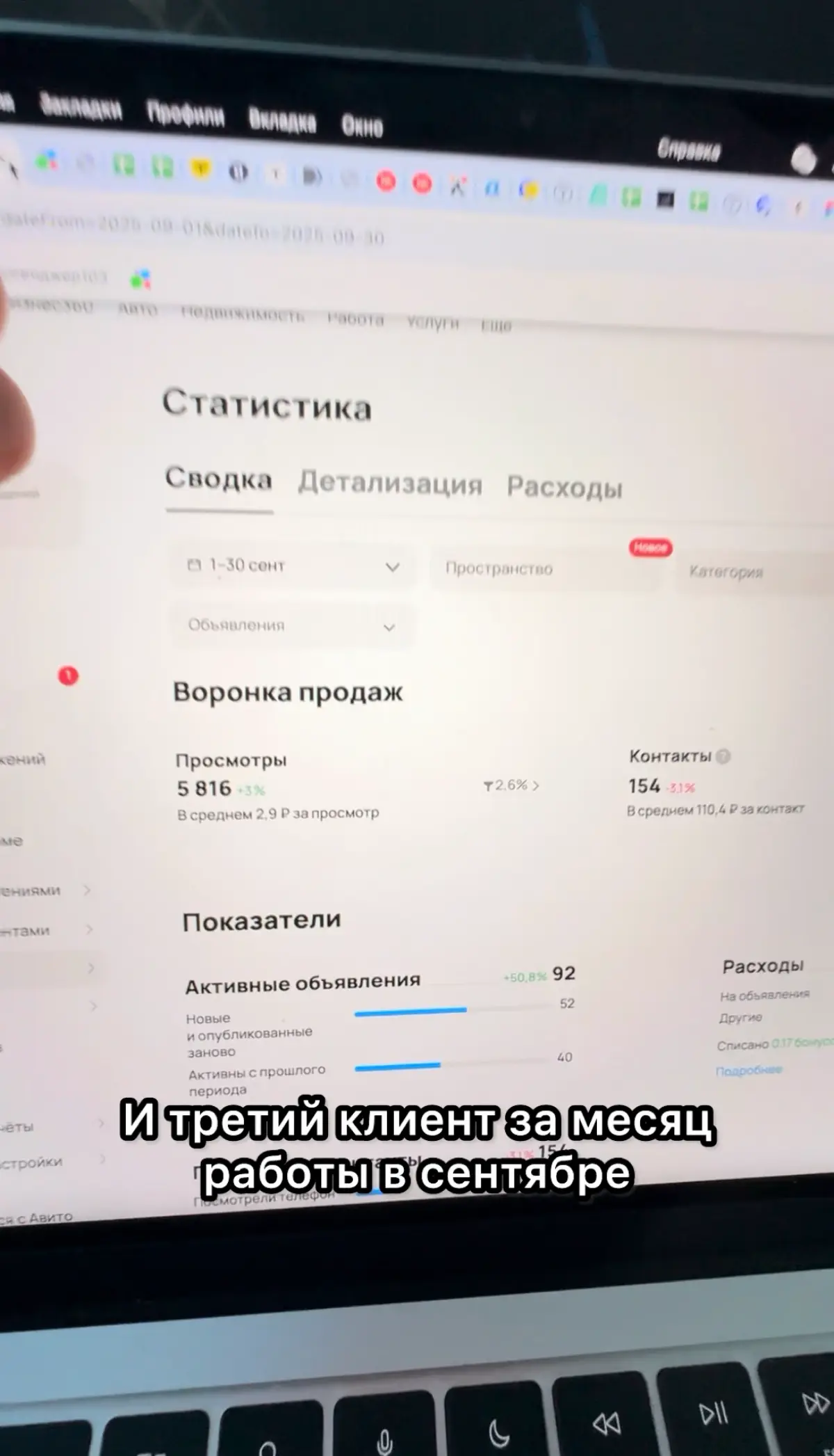Сколько заявок можно получить с Авито в первый месяц работ? | Сетка — социальная сеть от hh.ru