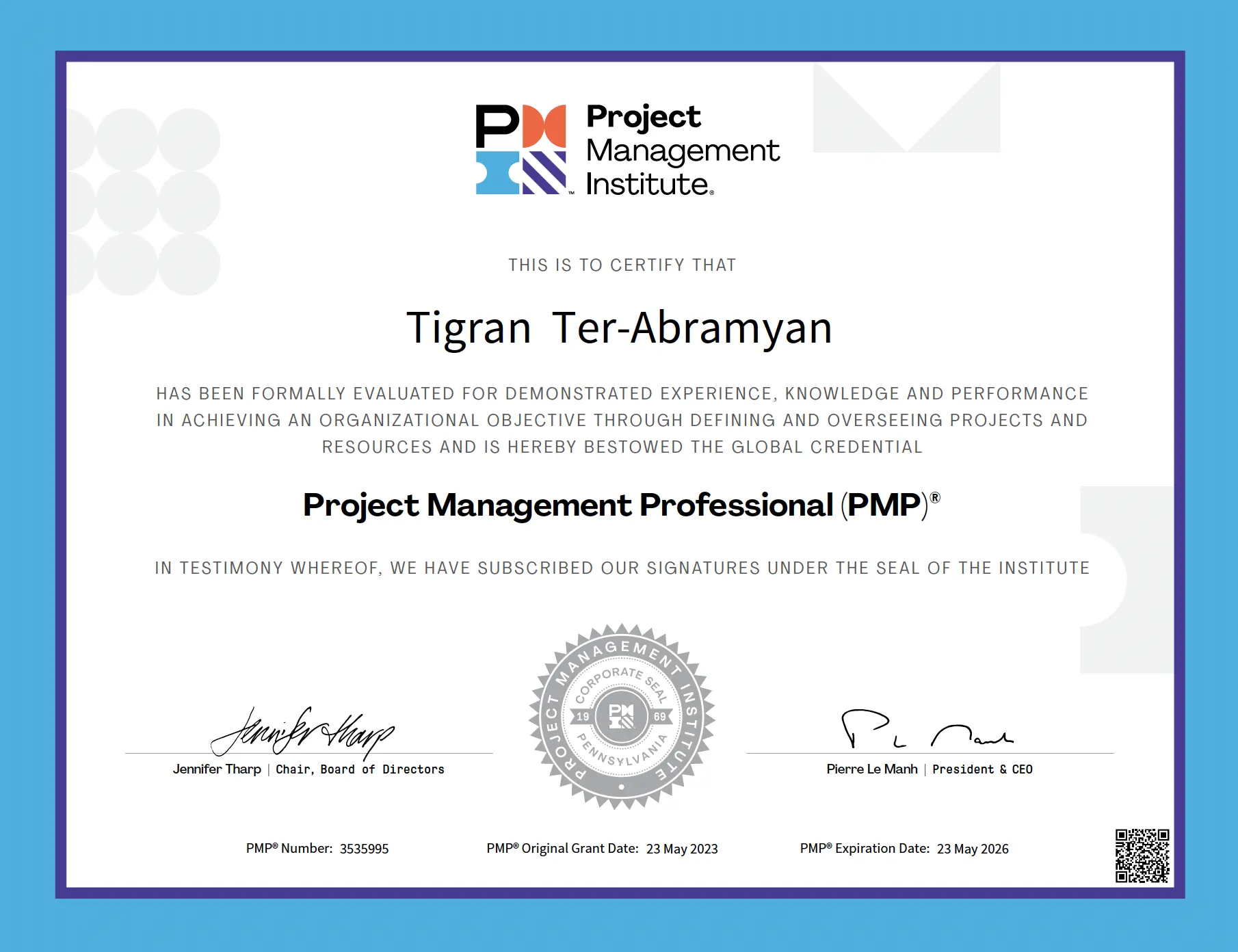 Network member avatar