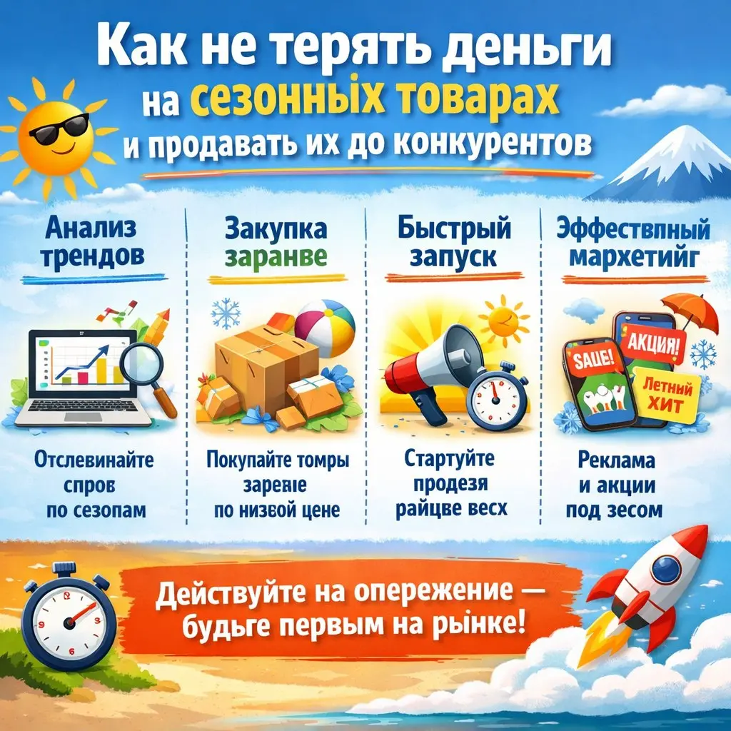 Как не терять деньги на сезонных товарах | Сетка — социальная сеть от hh.ru