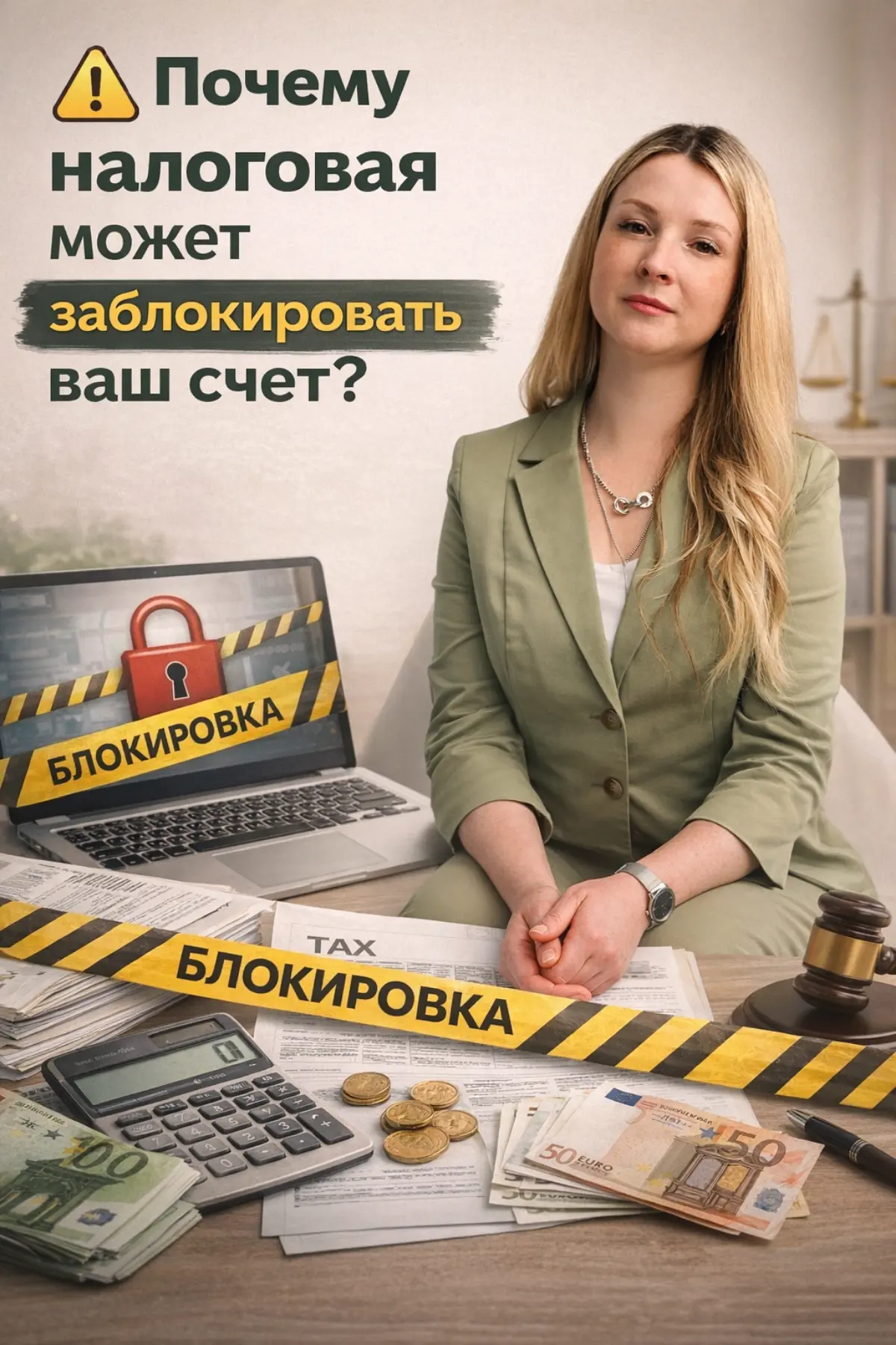 Почему налоговая может заблокировать ваш счет? | Сетка — социальная сеть от hh.ru