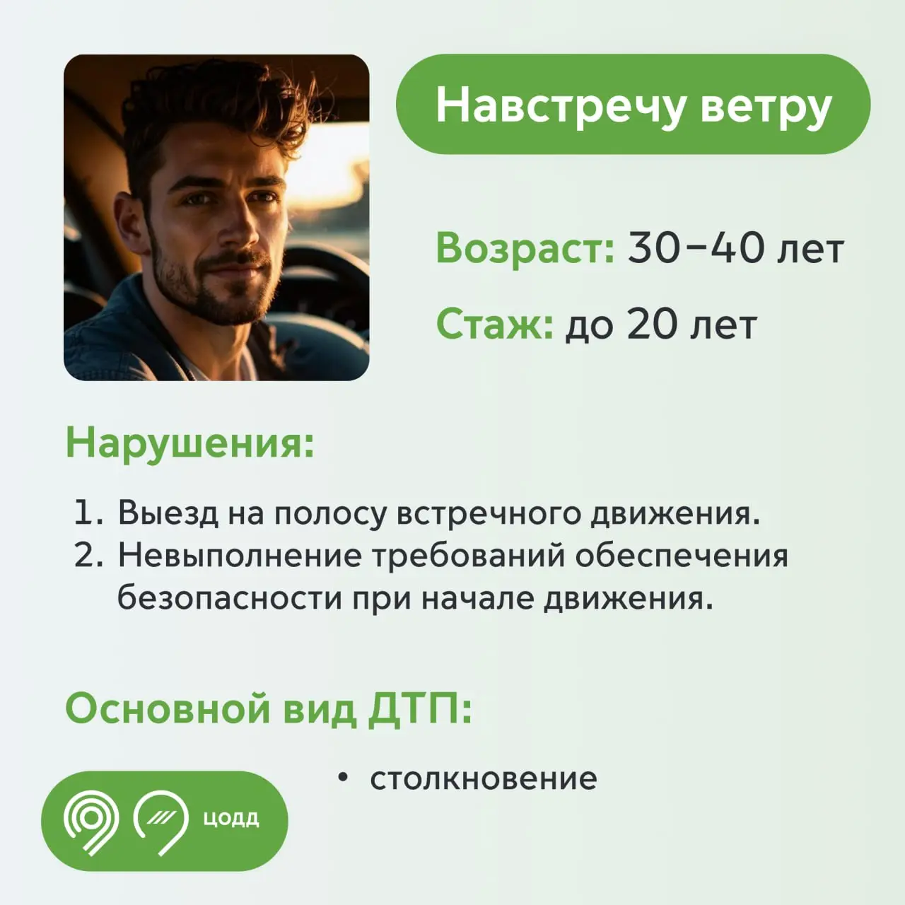 🚀 Влияют ли возраст и стаж водителя на аварийность? Эксперты ЦОДД проанализировали данные за 8 месяцев этого года | Сетка — социальная сеть от hh.ru