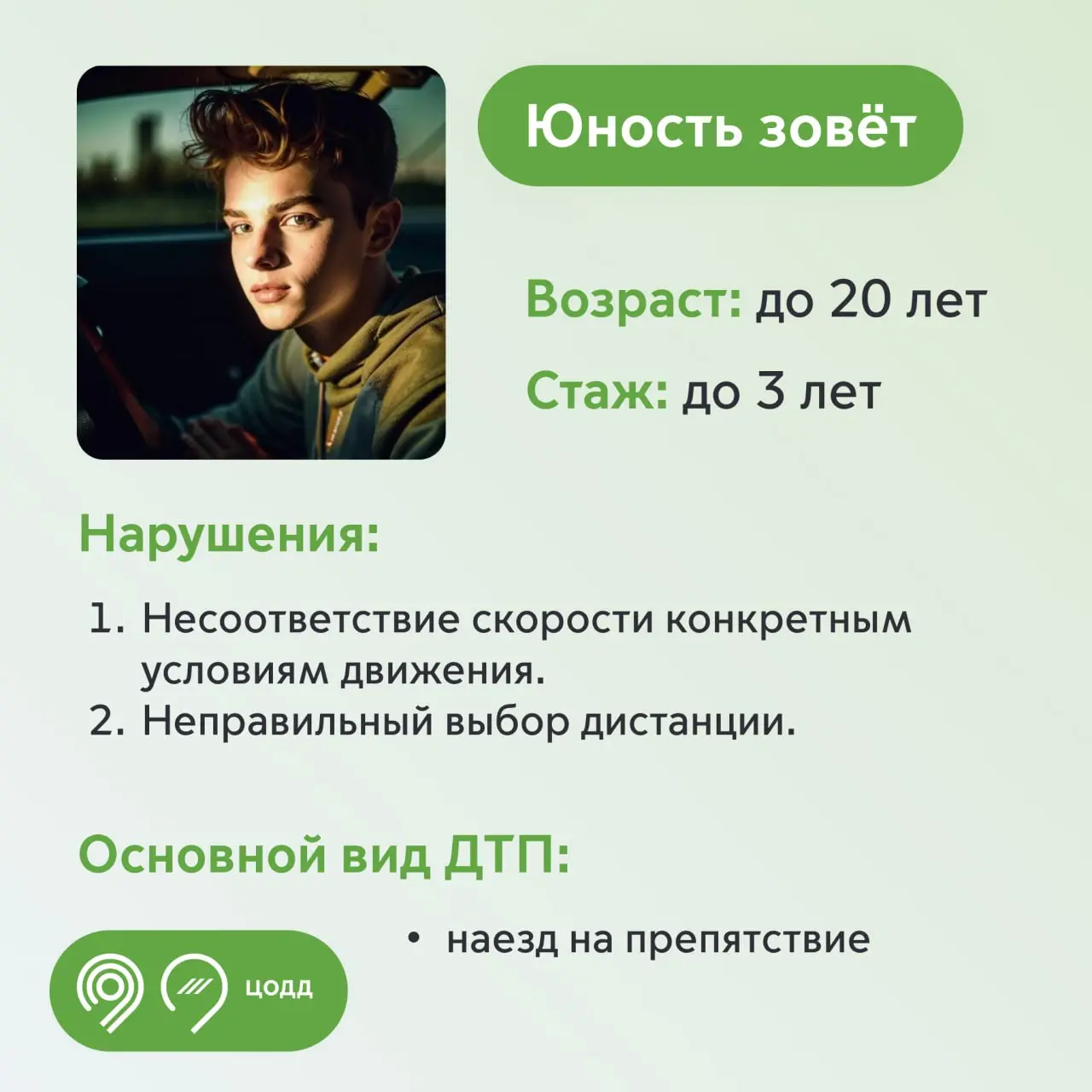 🚀 Влияют ли возраст и стаж водителя на аварийность? Эксперты ЦОДД проанализировали данные за 8 месяцев этого года | Сетка — социальная сеть от hh.ru