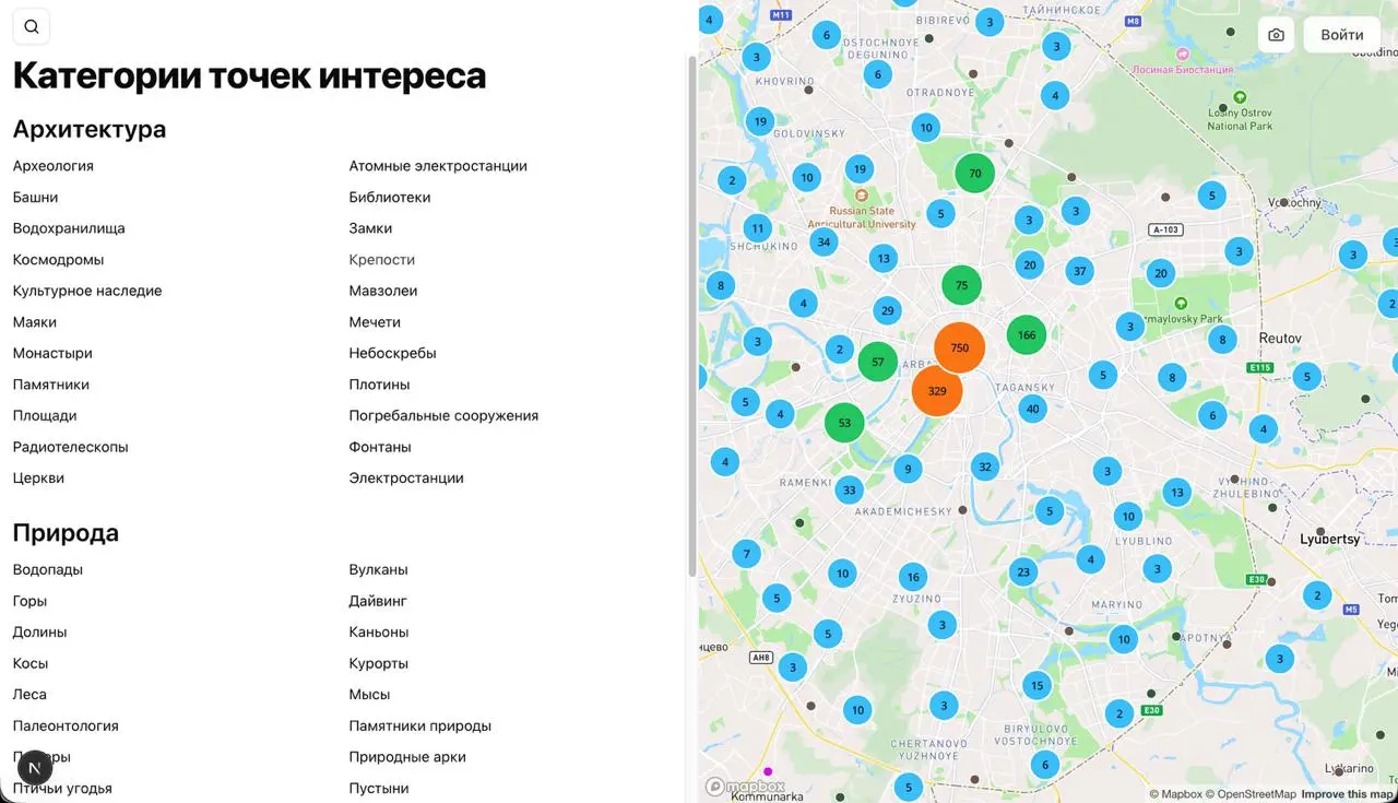 Разобрался с категориями. Эта история давила на меня.
Раньше у меня был список фильтров, который ничего не знал о сайдбаре и фильтровал только точки на карте | Сетка — социальная сеть от hh.ru