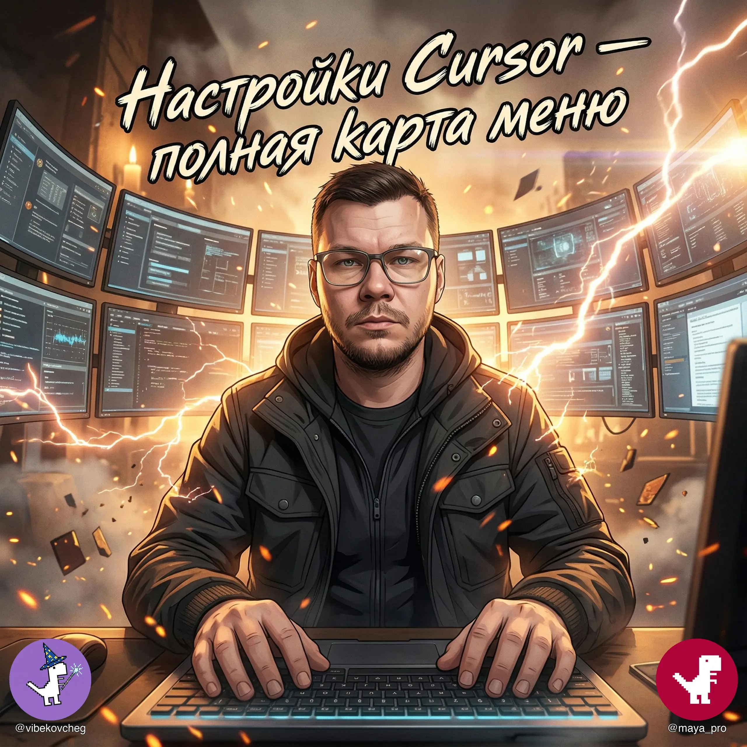 Настройки Cursor: прошли всё меню и разложили, что где лежит
Второй урок целиком про шестерёнку: от General до ссылки Docs внизу | Сетка — социальная сеть от hh.ru