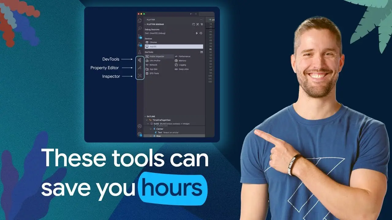 Intro to Dart and Flutter DevTools: В этом эпизоде знакомимся с DevTools — набором инструментов для анализа, мониторинга и отладки Flutter-приложений | Сетка — социальная сеть от hh.ru