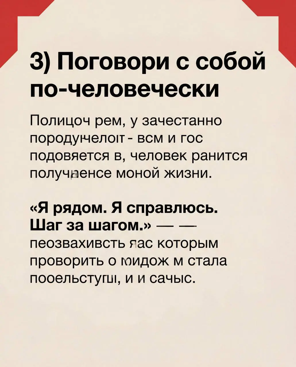 Отстань от себя: в тебе уже все есть!🙌
Хватит уж заниматься жесткой самокритикой, перфекционизмом и насилием над собой!
Я проконсультировал за 10 лет более 300 клиентов, среди который предприниматели,... | Сетка — социальная сеть от hh.ru