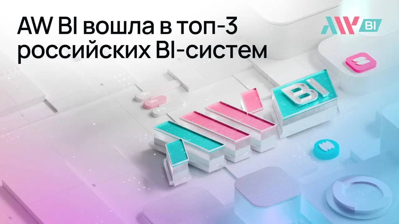 📊AW BI заняла 2 место в рейтинге российских BI-платформ на 2026 год по версии аналитического отдела независимого издания о технологиях «Компьютерра» | Сетка — социальная сеть от hh.ru