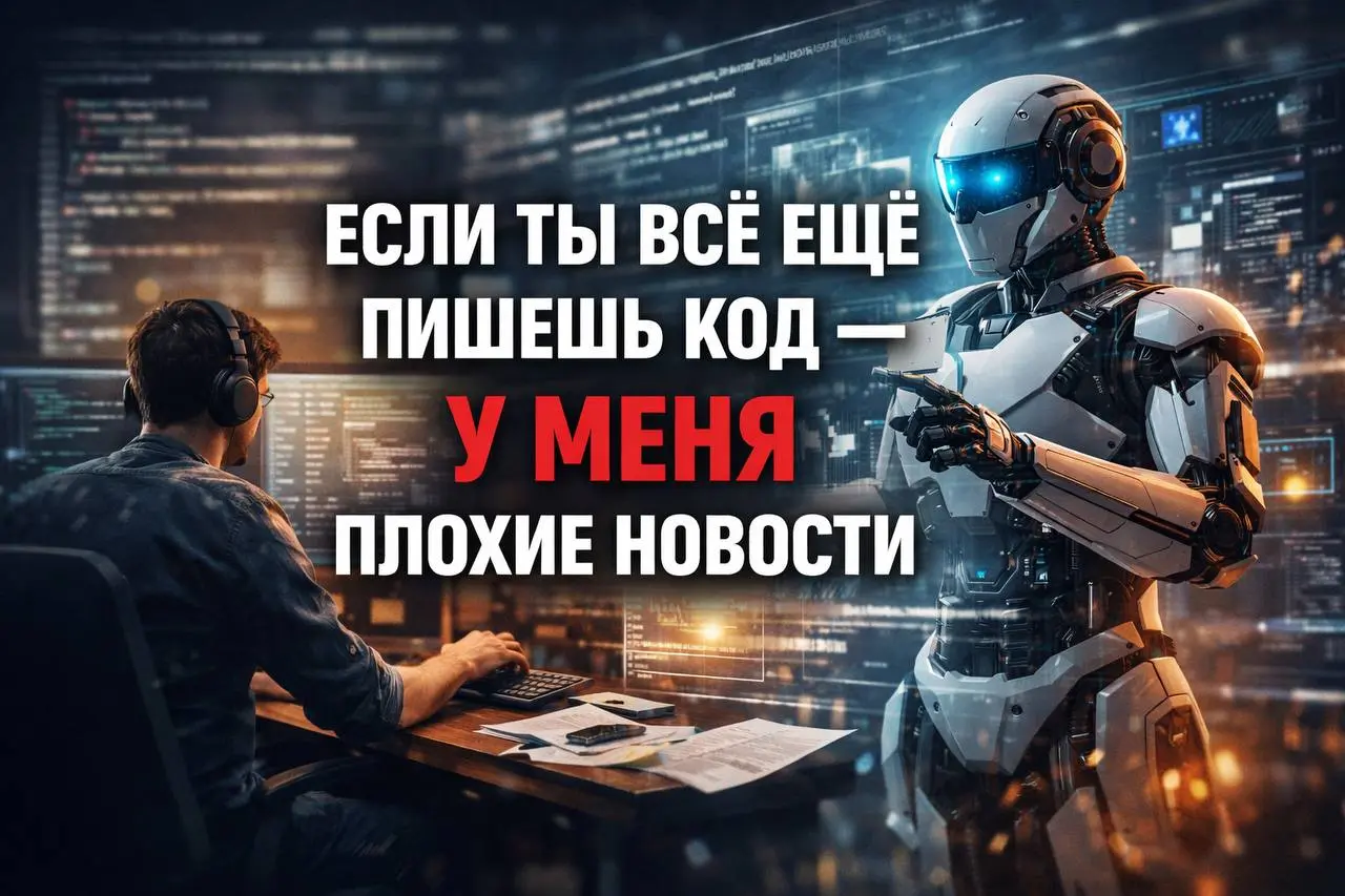 Разработчики делятся на два типа. Вторые выиграют
Поймал себя на мысли: разработка сейчас реально переламывается | Сетка — социальная сеть от hh.ru