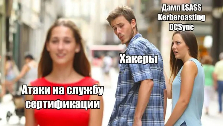 Небольшая подборка на тему ESC атак, ADCS выручал много раз)))
Escплуатация. Повышение привилегий с использованием AD CS
https://habr | Сетка — социальная сеть от hh.ru