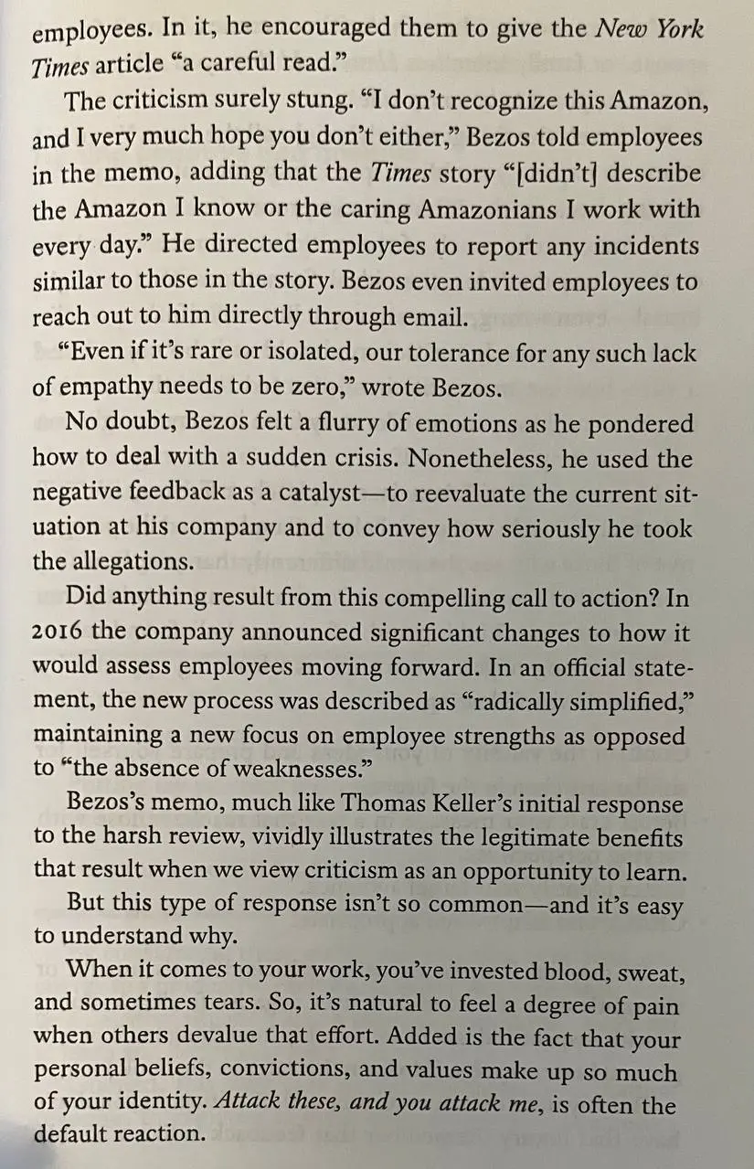 Привет! 🫂
Недавно поднимала тему конструктивной (и не очень) коммуникации.   
И после этого мне попалась одна история Amazon, связанная с этой темой | Сетка — социальная сеть от hh.ru