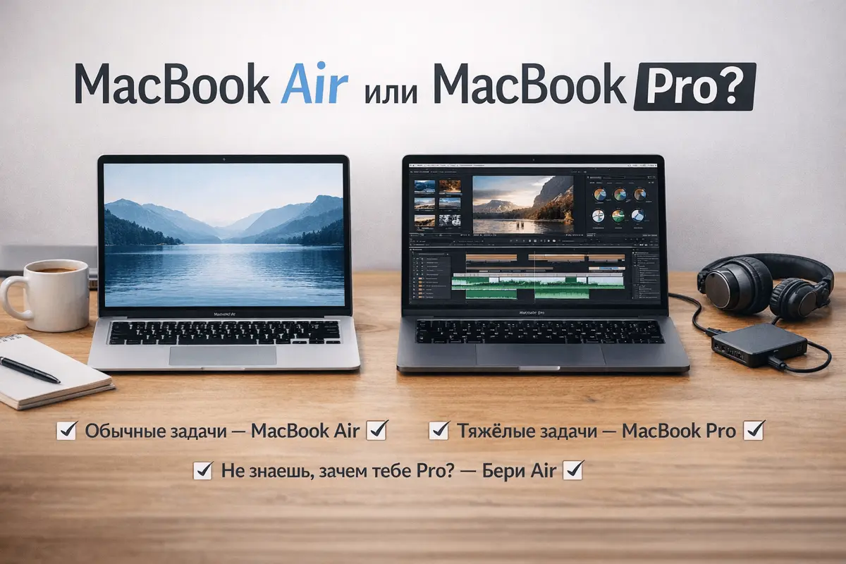 MacBook Air или Pro | Сетка — социальная сеть от hh.ru