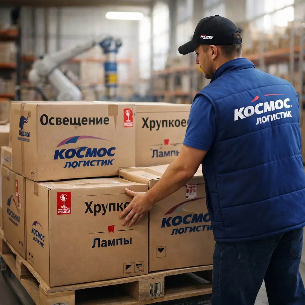 Доставка хрупкого освещения
Для защиты люстр используйте обрешетку и пятислойный картон. В Космос Логистик мы размещаем паллеты по 25 руб/сутки, страхуя груз от боя | Сетка — социальная сеть от hh.ru