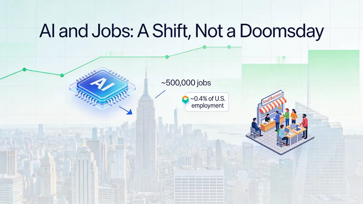 Новые данные показывают, что влияние ИИ на рынок труда будет заметным, но не таким масштабным, как многие опасаются
Согласно данным National Bureau of Economic Research, около 500 000 рабочих мест в С... | Сетка — социальная сеть от hh.ru