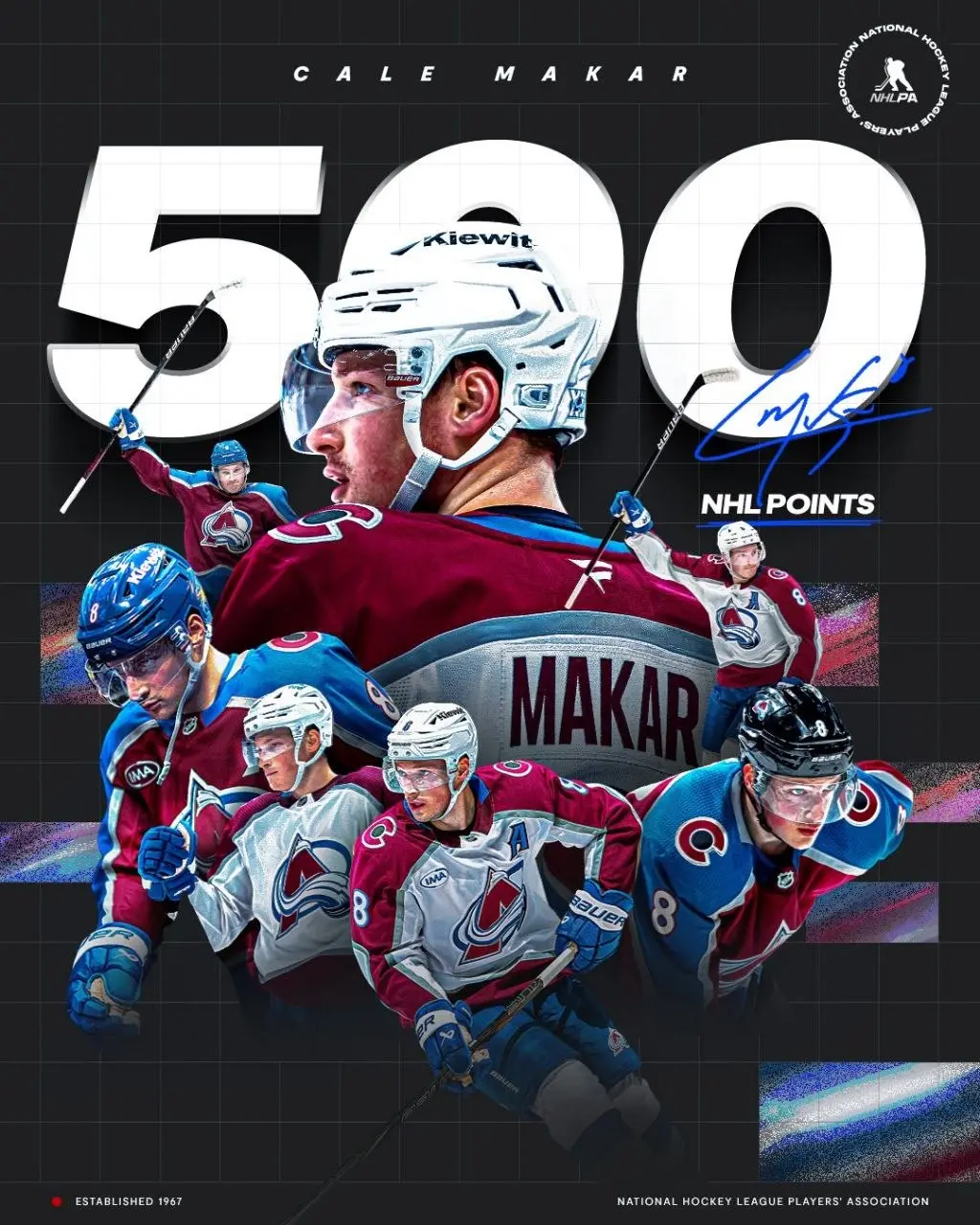 🗻 Кейл Макар: 500 очков
Быстрее него в истории НХЛ этой отметки достигали лишь три защитника | Сетка — социальная сеть от hh.ru