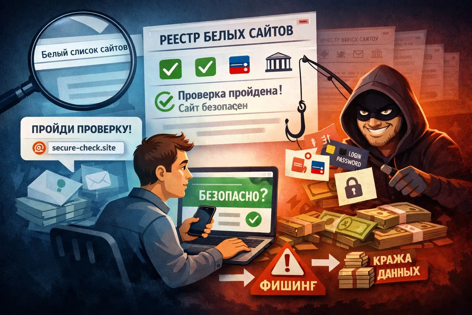 Аналитики SBA обнаружили новую мошенническую схему, связанную с темой "белых списков" сайтов, якобы доступных при ограничениях мобильного интернета
С начала марта наша команда выявила не менее 15 ресу... | Сетка — социальная сеть от hh.ru