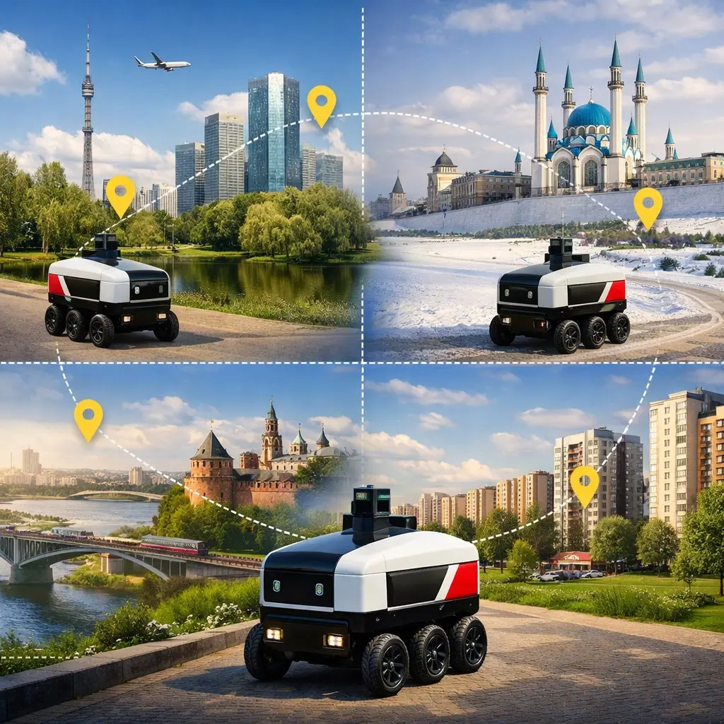 Роботы‑доставщики «Яндекса» | Сетка — социальная сеть от hh.ru