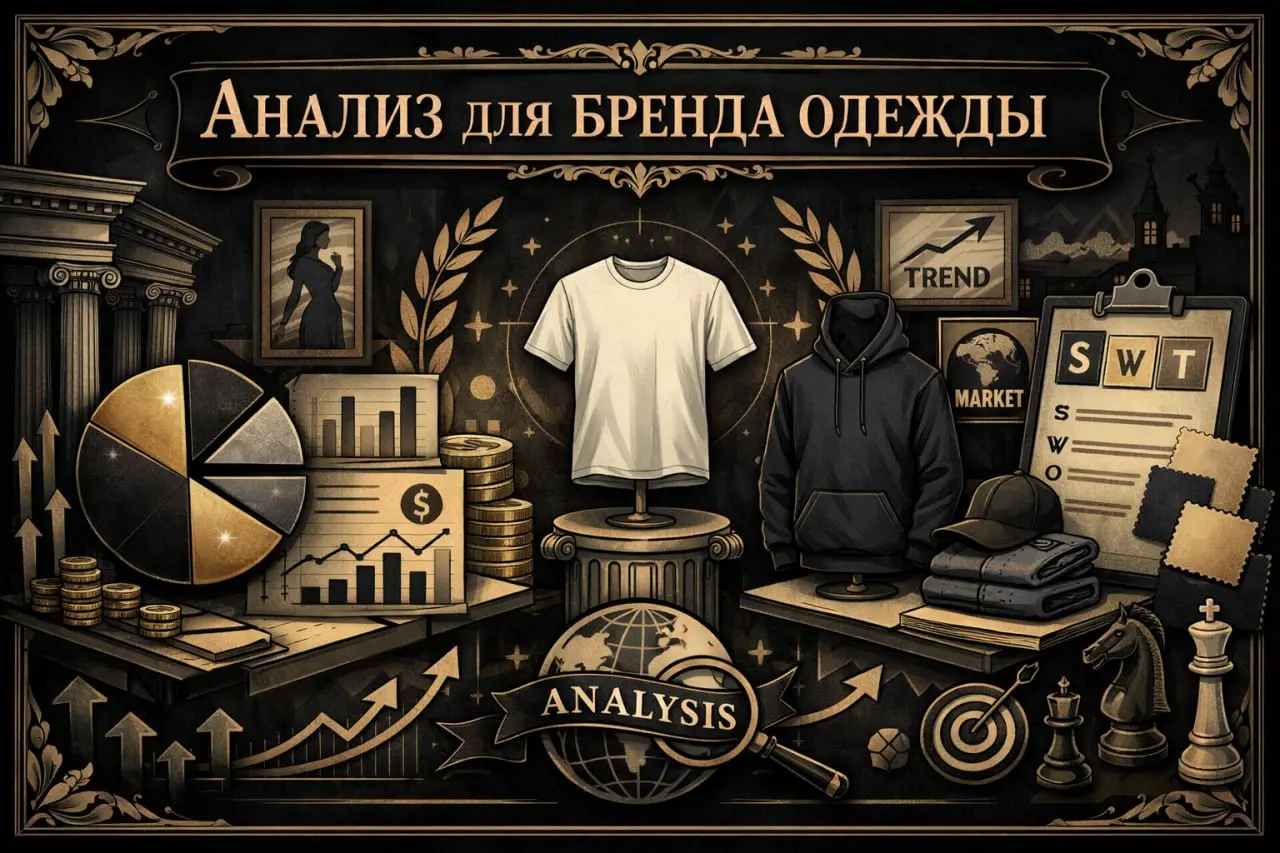 2/3. Анализ для бренда одежды с планом выручки 12.000.000 р | Сетка — социальная сеть от hh.ru