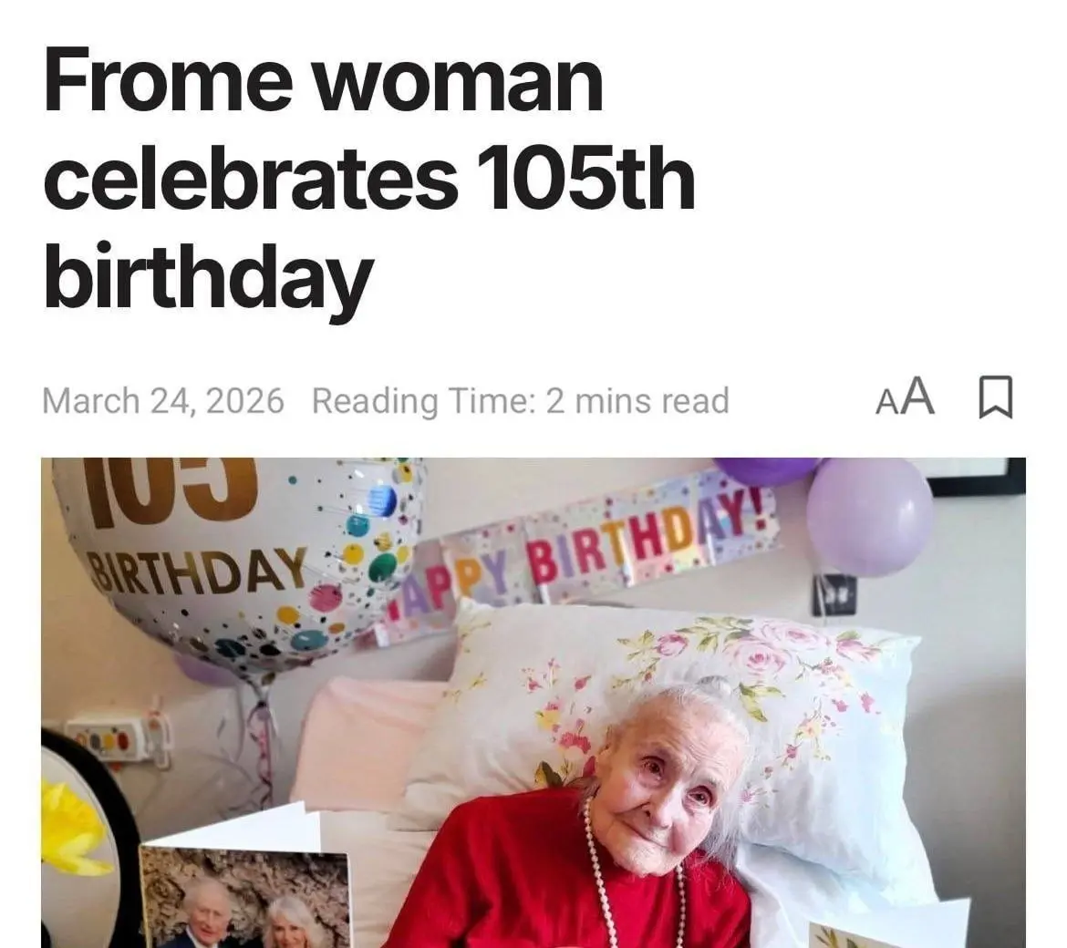 105-летняя старушка из Великобритании поделилась своим секретом долголетия — это вино и овсянка.
Эйлин Уилки пережила войну, работала на полях и вырастила троих детей | Сетка — социальная сеть от hh.ru