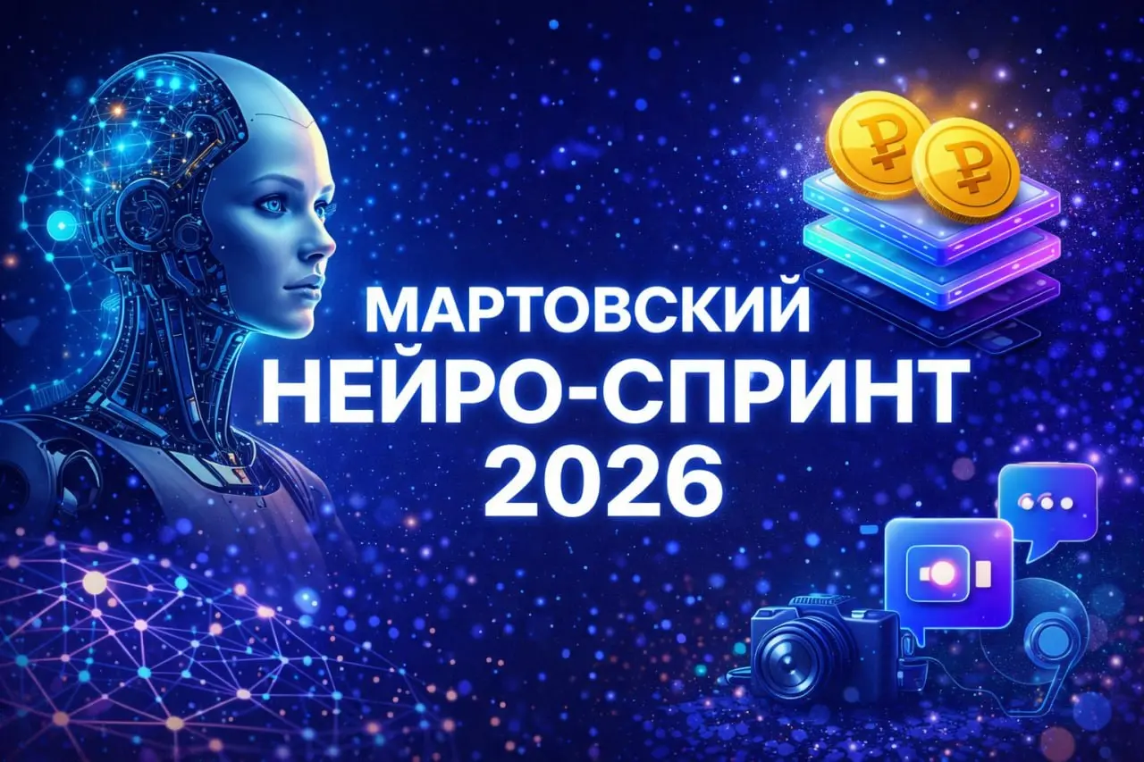 🚀 Мартовский Нейро-Спринт 2026
Как за 3 дня выстроить стабильный заработок на нейросетях
Если сейчас ощущение, что:
охваты падают 📉, правила площадок меняются и всё нестабильно, то это как раз тот мом... | Сетка — социальная сеть от hh.ru
