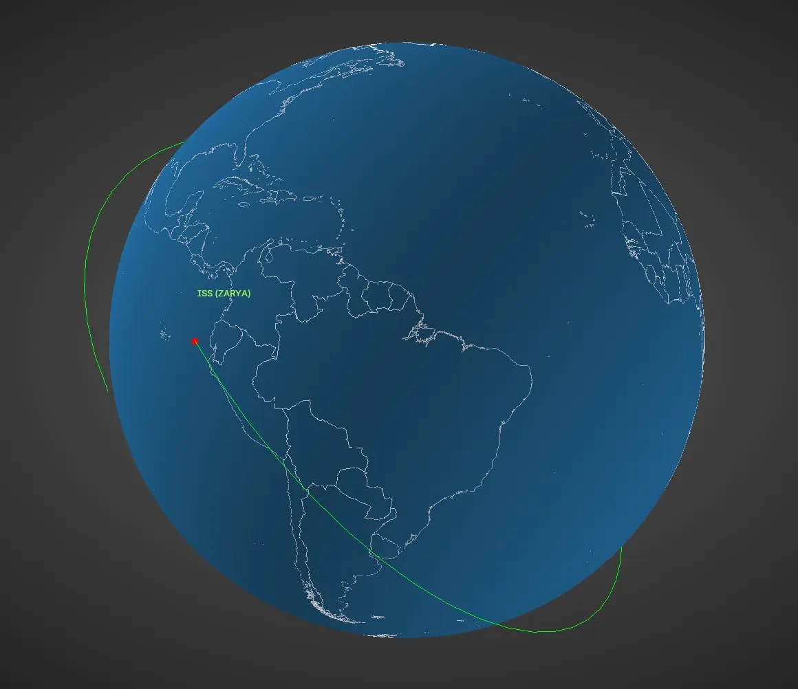 Продолжаю. Научил узел не только понимать где в данный момент находится спутник, но и показывать последующую траекторию, да и вообще, траектории спутников. Ой Вэй! 😏 #Sverchok #Blender | Сетка — социальная сеть от hh.ru