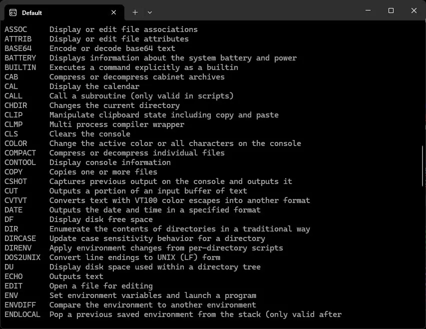 Yori - гибкая командная оболочка для Windows, как Bash | Сетка — социальная сеть от hh.ru