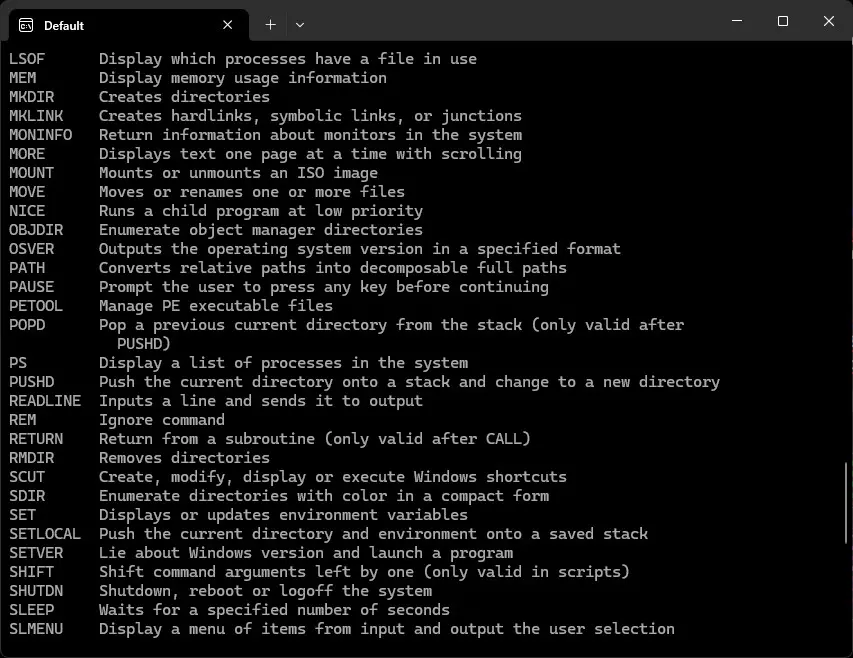 Yori - гибкая командная оболочка для Windows, как Bash | Сетка — социальная сеть от hh.ru