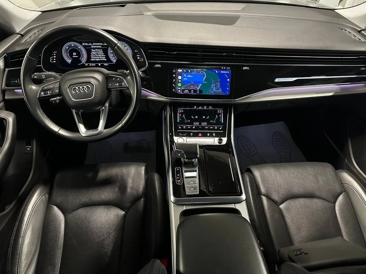 ⚡ Audi Q8 3.0d. Правильная конфигурация
На комиссии появился очень сильный вариант.
Дилерский Audi Q8,
дизель 3.0 / 249 л.с. — один из самых удачных моторов в этой модели.
Сразу по фактам | Сетка — социальная сеть от hh.ru