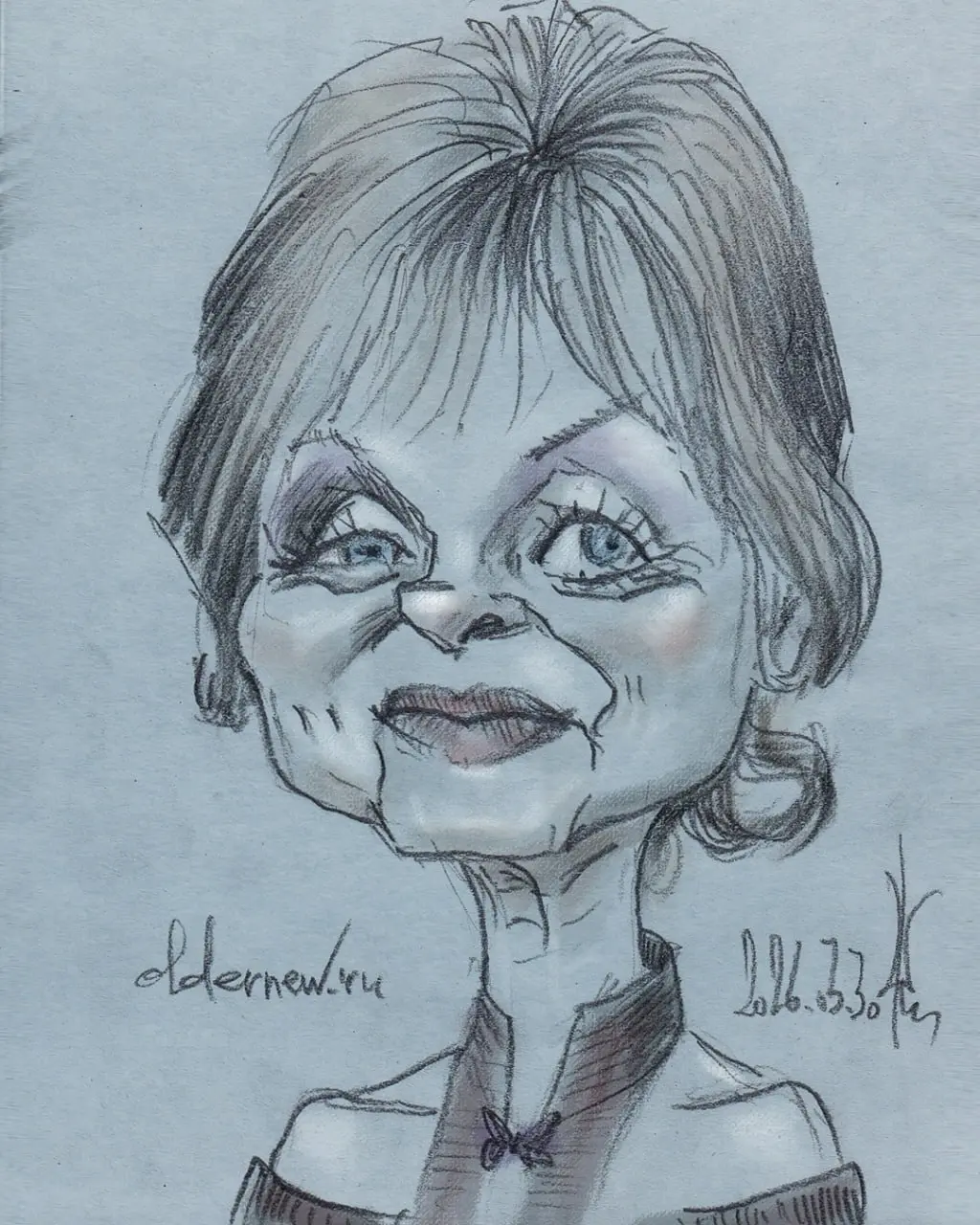 Карандашная разминка
Минут 15... 😎
А потом минут ещё примерно на столько же завис в раскрашивании на компе.
Всякие совпадения с реальными лицами случайны!!!😂😂🤣
 | Сетка — социальная сеть от hh.ru