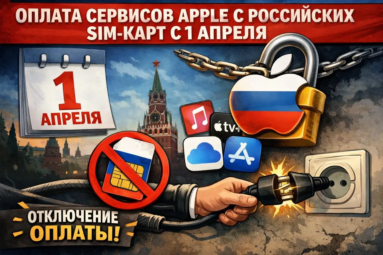 Ну разве что ленивый не рассказал, что Минцифры готовится отключить оплату сервисов Apple с российских сим-карт с 1 апреля | Сетка — социальная сеть от hh.ru