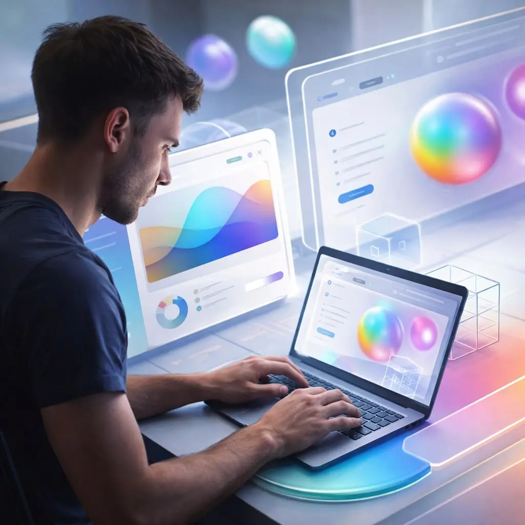 Веб-дизайн в 2026 году: тренды, который нужно знать "в лицо"
Веб-дизайн меняется быстрее, чем многие успевают обновлять свои сайты | Сетка — социальная сеть от hh.ru