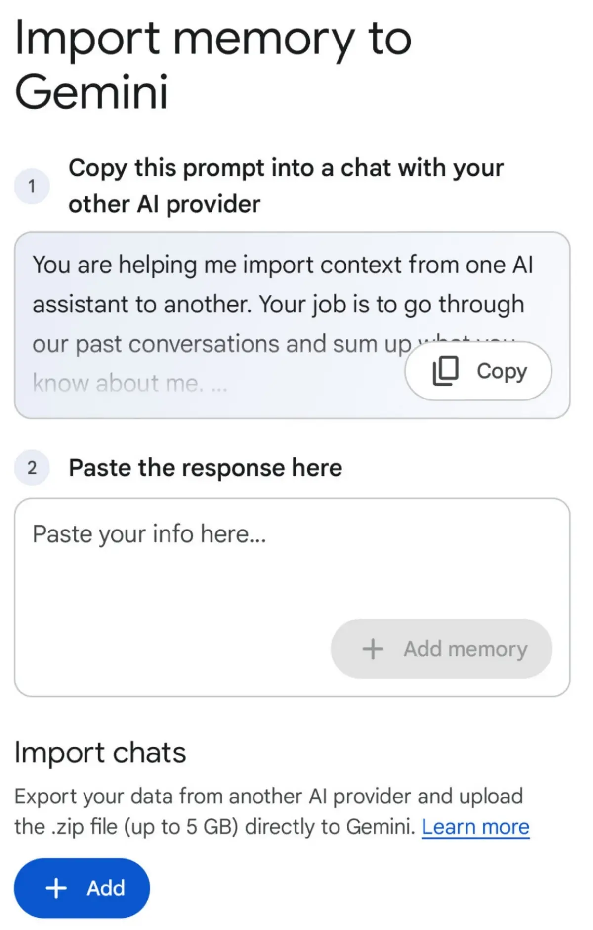 Миграция на Gemini. Без боли и потери памяти. | Сетка — социальная сеть от hh.ru