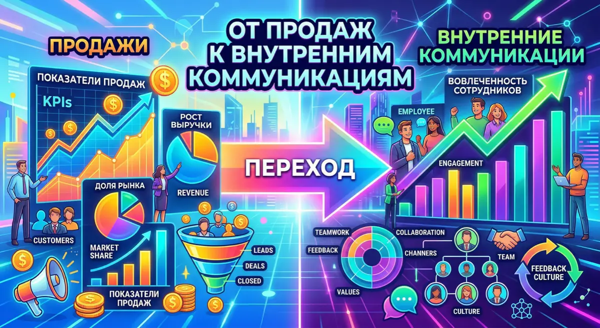 Почему меняю «план продаж» на «план коммуникации»🤔 | Сетка — социальная сеть от hh.ru