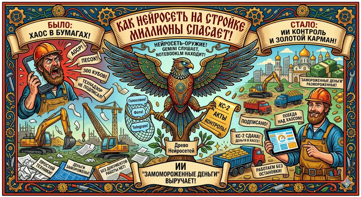 Как нейросети спасают миллионы на стройке | Сетка — социальная сеть от hh.ru