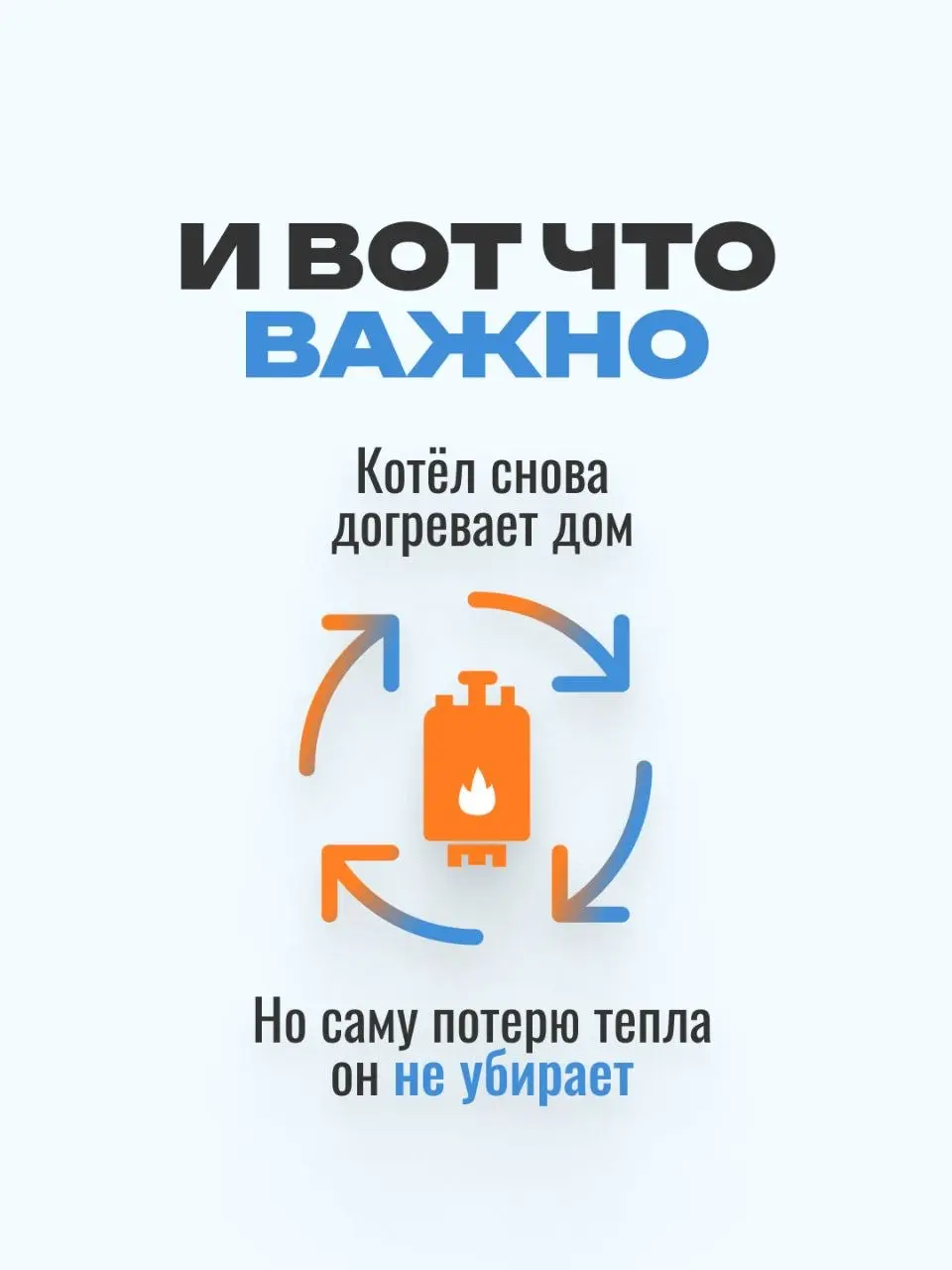 Газовое отопление — повод отказаться от рекуператора? 🧐
​Бытует мнение: «Если газ дешевый, то на теплопотерях можно не экономить | Сетка — социальная сеть от hh.ru