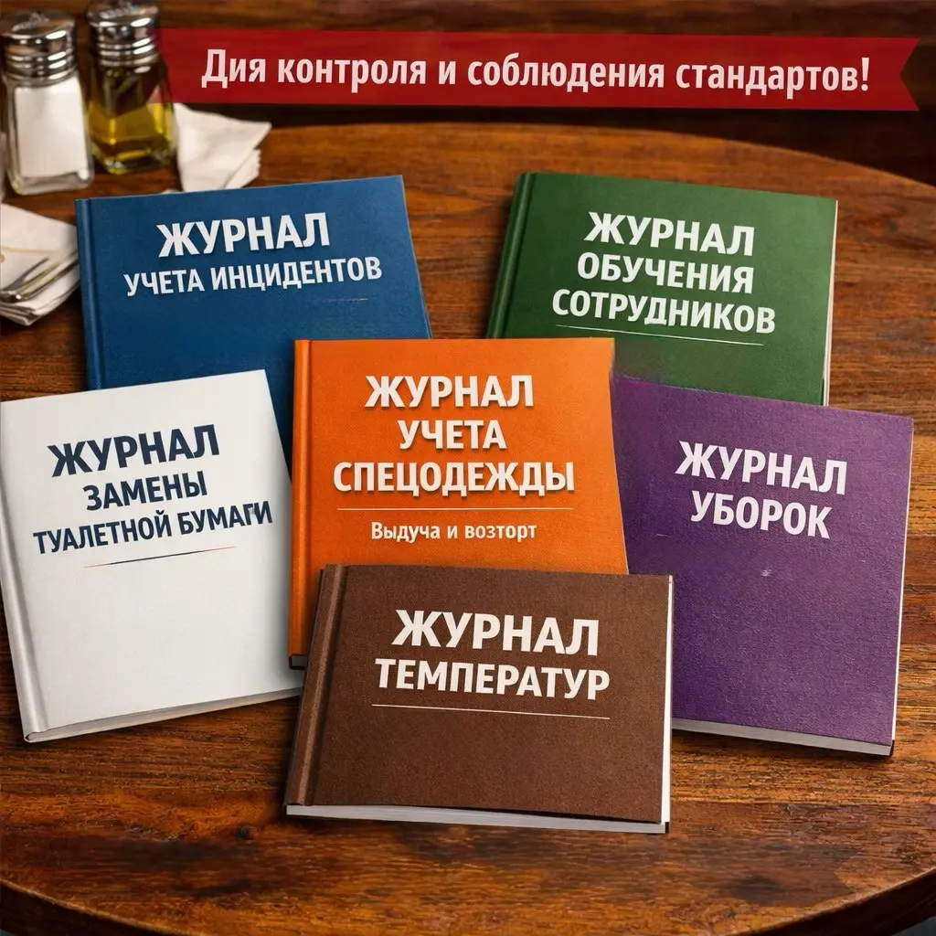 Журналам для ресторанов и кафе
Обязательные журналы для любого кафе:
1️⃣ Гигиенический журнал - ежедневные отметки о здоровье сотрудников | Сетка — социальная сеть от hh.ru