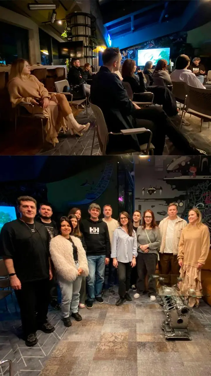 Встретились вчера в гостях у Сбер дизайна в рамках RDMI club. Увиделась с Пашей Ярец (Дизайн прост)и Тимуром Иосебашвили (Burger King), поговорили про метрики в дизайне и обменялись новостями | Сетка — социальная сеть от hh.ru