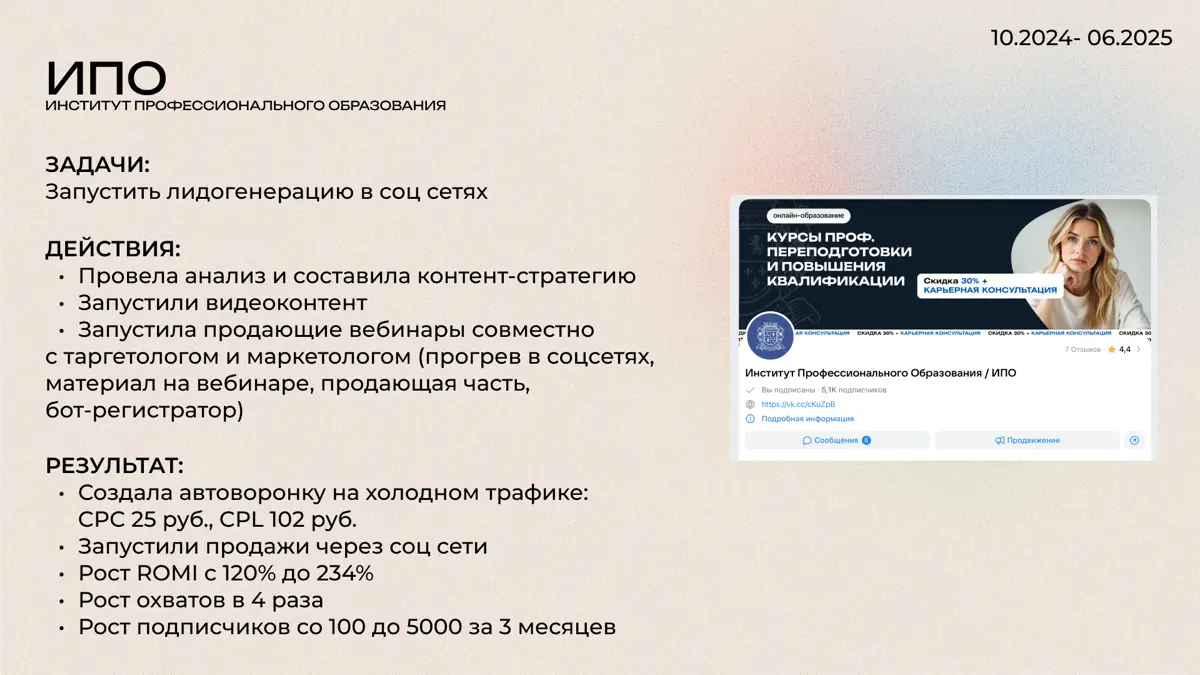 Как выглядит продающее портфолио? | Сетка — социальная сеть от hh.ru