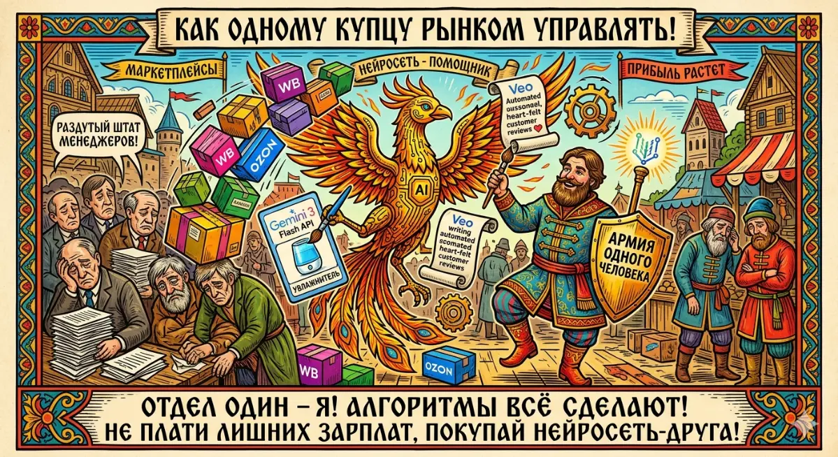 Как одному человеку управлять магазином на маркетплейсе | Сетка — социальная сеть от hh.ru