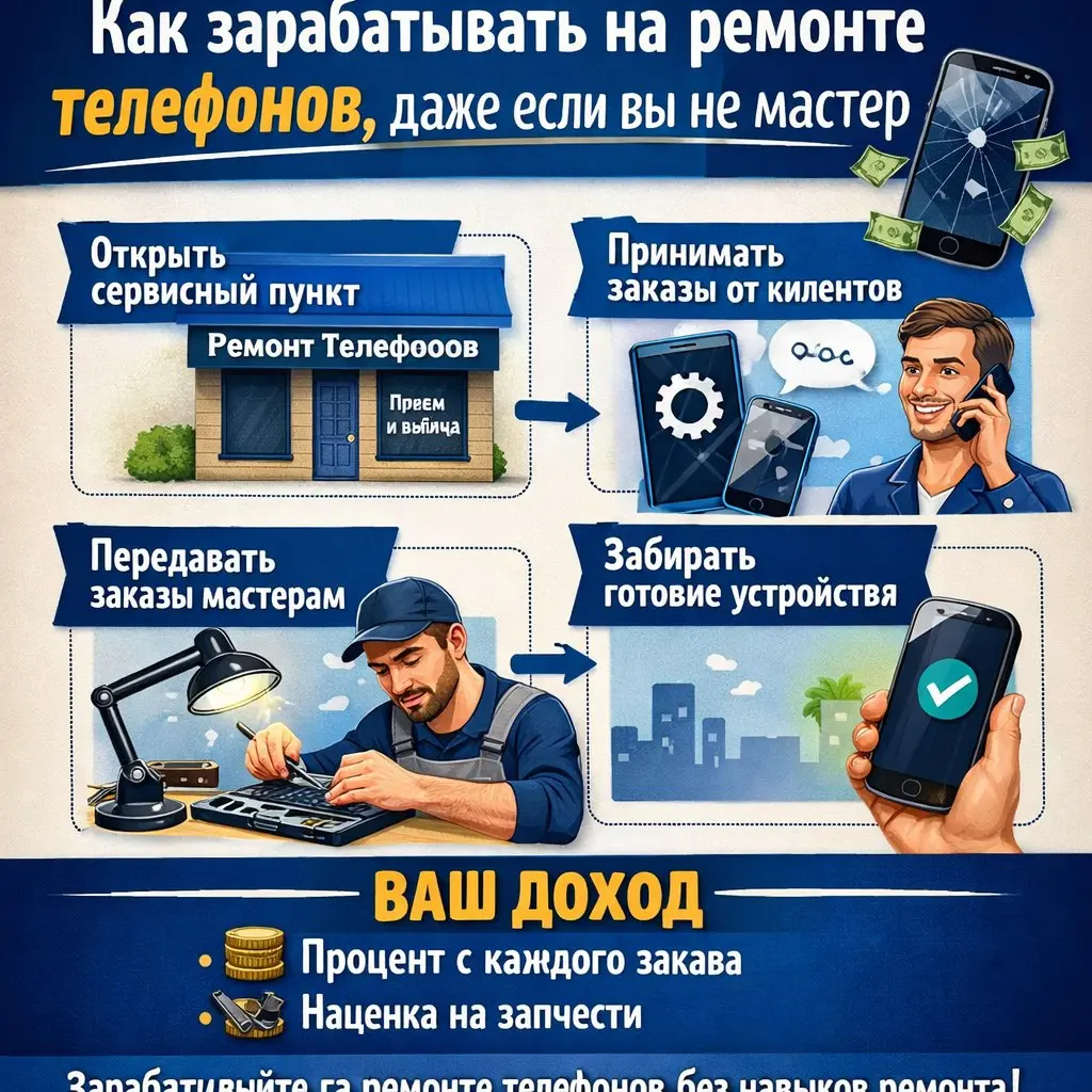Как зарабатывать на ремонте телефонов | Сетка — социальная сеть от hh.ru