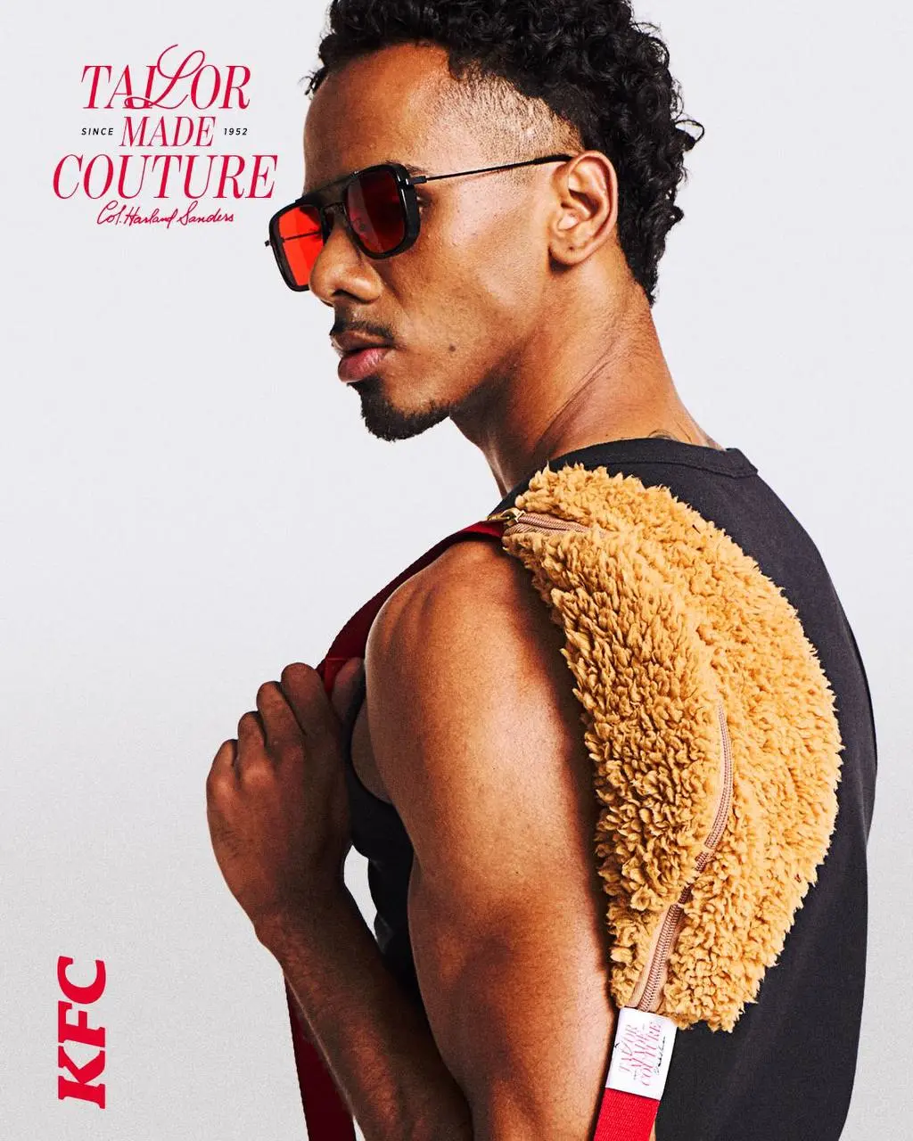 Капсулу одежды с эффектом фирменной панировки для курочки дропнул бразильский KFC. Это коллаба с брендом LolaTBWA и попытка соединить фастфуд и моду | Сетка — социальная сеть от hh.ru