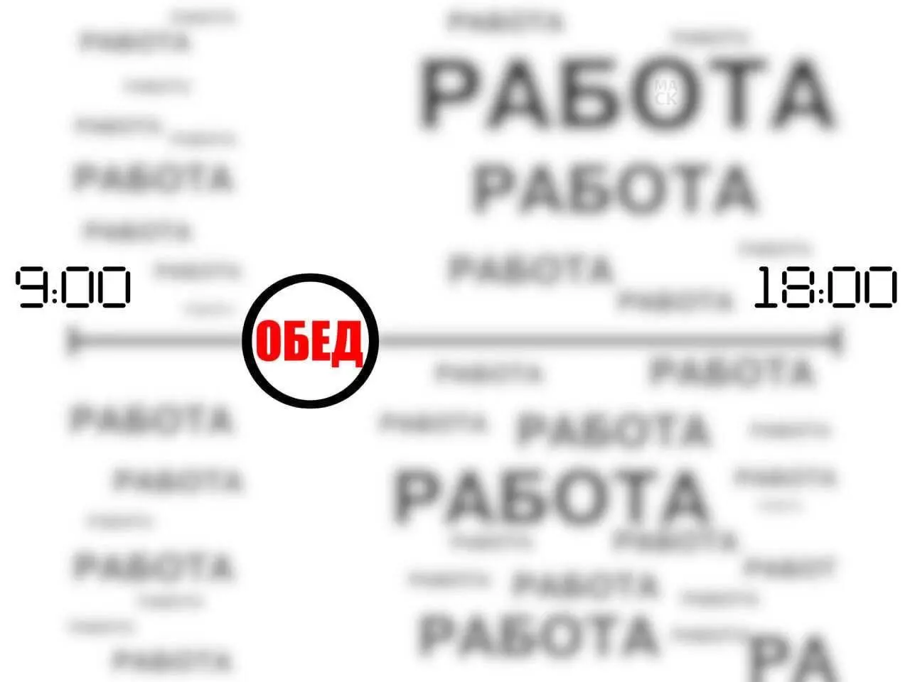 Когда работаешь сфокусированно. Но у каждого свой фокус внимания 😉 | Сетка — социальная сеть от hh.ru