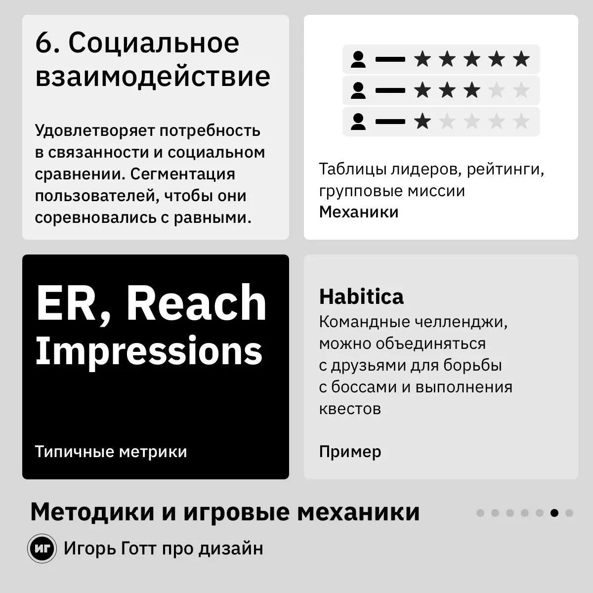 Методики и игровые механики (6/7) | Сетка — социальная сеть от hh.ru