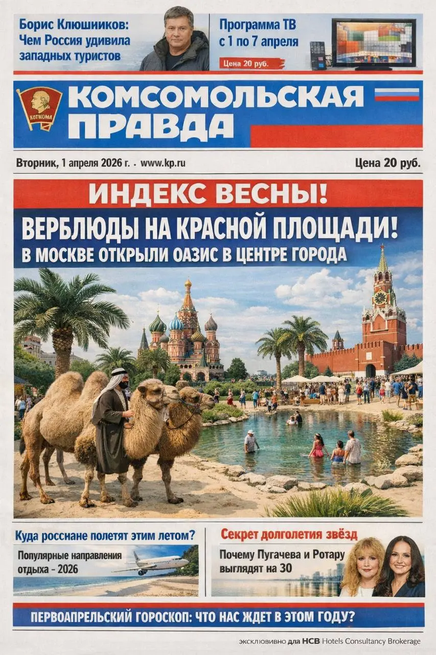 Экстренный выпуск туристических новостей
✈️Редакция HCB работала без сна, проверяла источники, связывалась с очевидцами, чтобы подготовить для вас специальный первоапрельский выпуск | Сетка — социальная сеть от hh.ru
