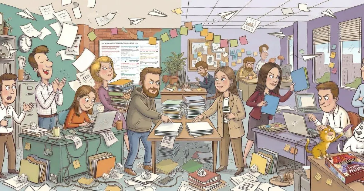 ❌ Всё, что вы боялись делать. И правильно делали
К 1 апреля коллеги из индустрии вместе с Sostav собрали инструкцию на тему «Как свести клиента с ума».
Мы, конечно, не могли остаться в стороне | Сетка — социальная сеть от hh.ru